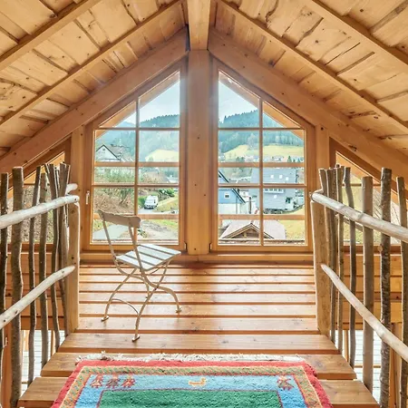 Schwarzwald Blockhaus - Sauna - Kamin - Mit Bettwaesche Und Handtuecher Tatil Evi Schenkenzell